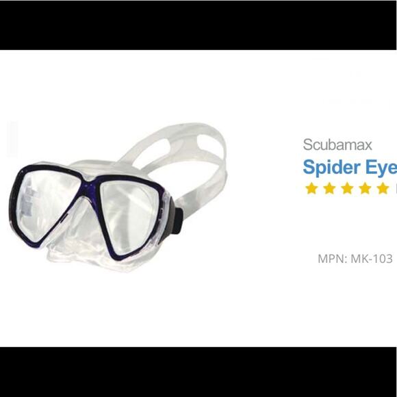 EUC Scubamax Spider Eye scuba diving & snorkeling - Picture 1 of 8